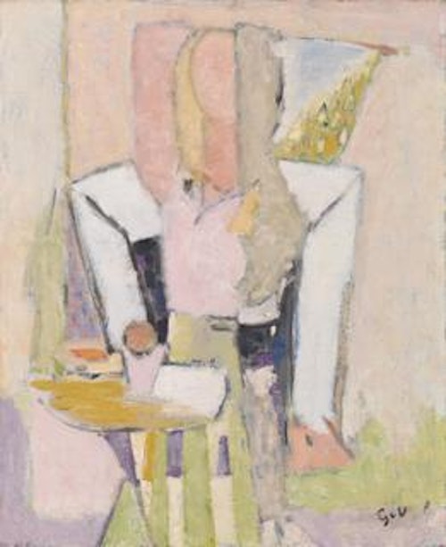 Seated Figure at Table