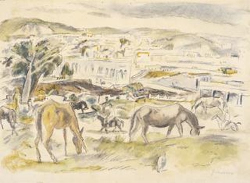 Horses in Landscape