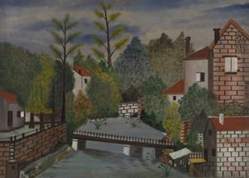 Canal and Houses