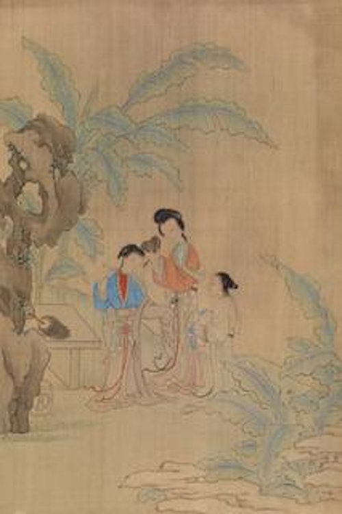 Three Figures in Landscape