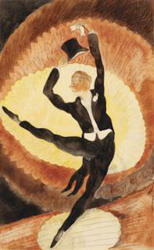 In Vaudeville: Acrobatic Male Dancer with Top Hat