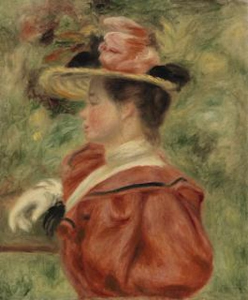 Pierre-Auguste Renoir — Woman with Glove (Femme au gant)