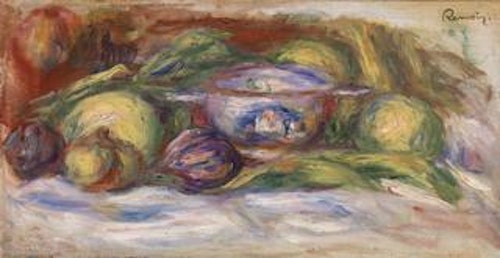 Bowl, Figs, and Apples (Écuelle, figues et pommes)