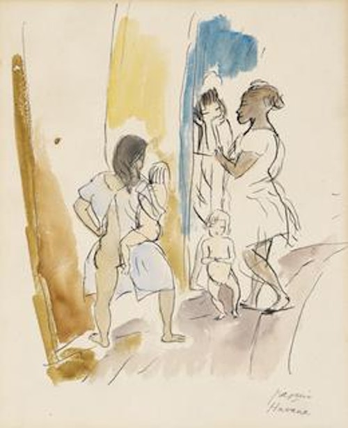 Three Women and Two Children, Havana