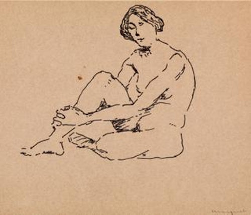 Nude Seated