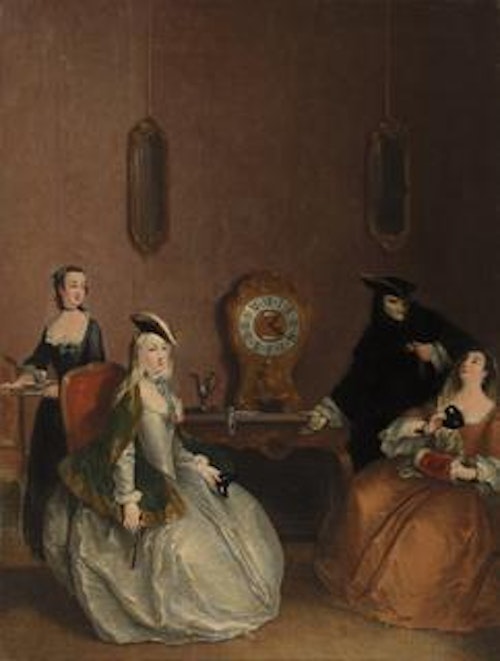 Interior Scene - Masked Party