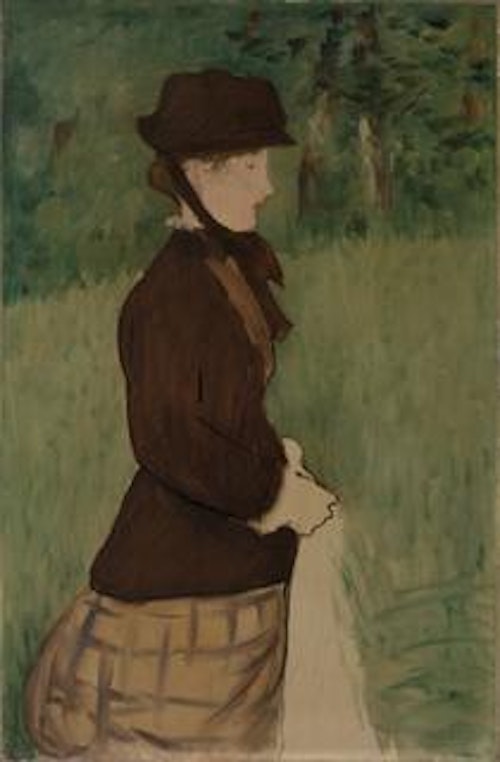 Young Woman in a Garden (Jeune femme dans un jardin)